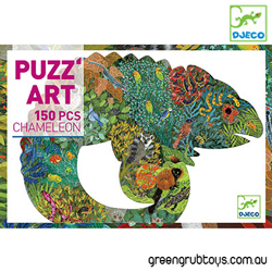 Djeco Puzz Art Chameleon Jigsaw Puzzle