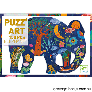 Djeco Puzz Art Elephant Jigsaw Puzzle